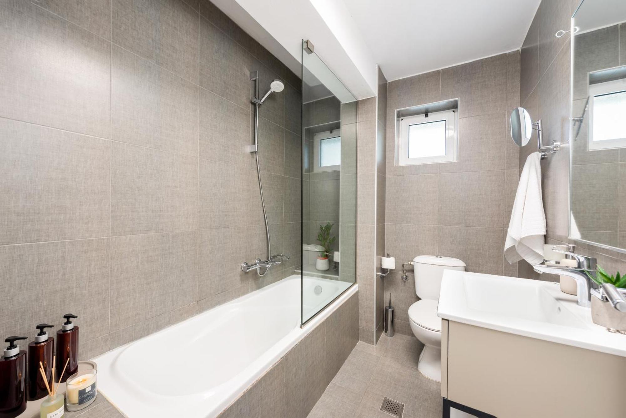 Hypnosis Beachside Villa With Private Heated Pool Georgioupoli Bagian luar foto